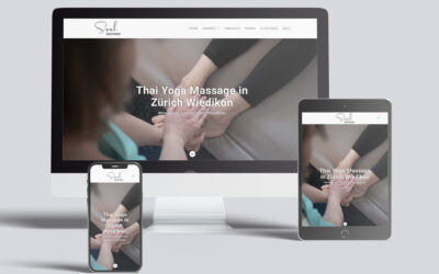 Website für Thai-Massage-Praxis